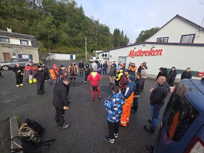Skippers’ meeting on the quay