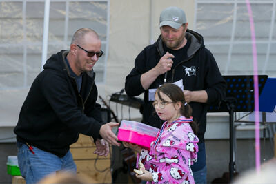 Prize giving for the youngest